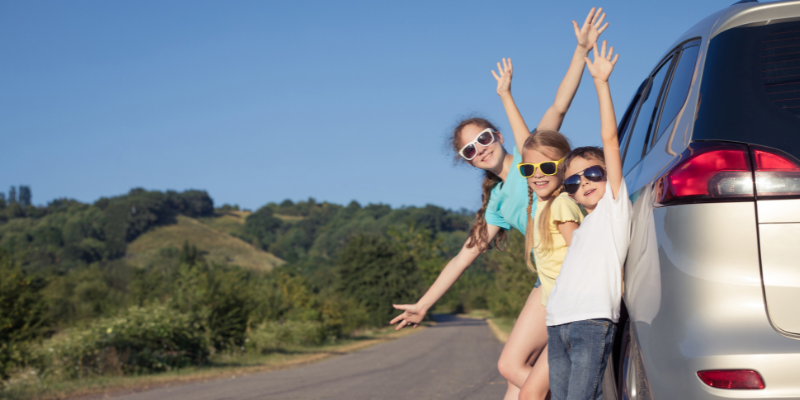 Surviving a road trip with kids